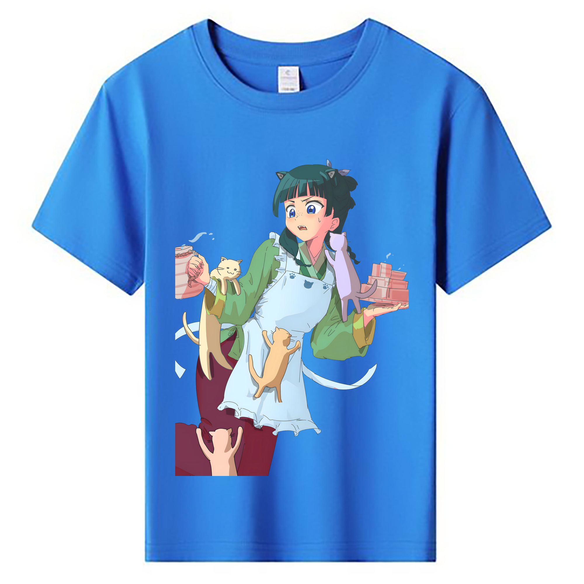 （画像用） 薬屋のひとりごと The Apothecary Diaries 綿100％キッズTシャツ（フロントプリント）